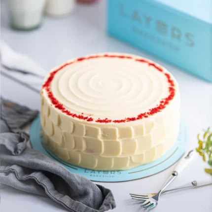 Layers red velvet cake