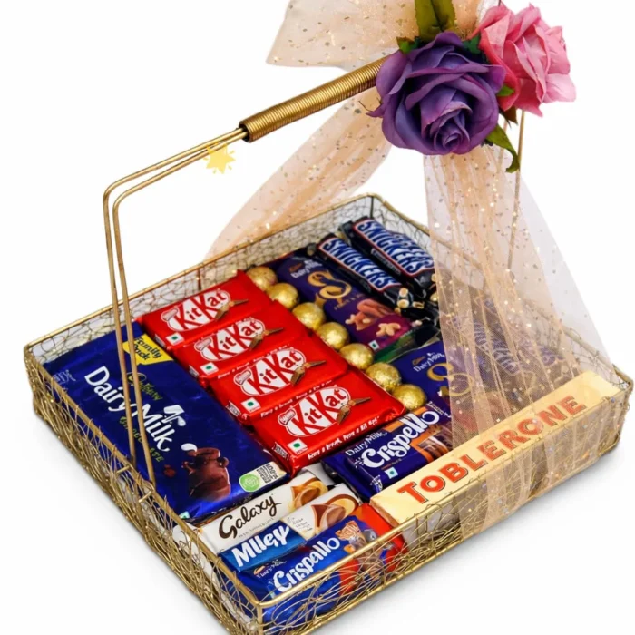 Imported Chocolate Gift Basket