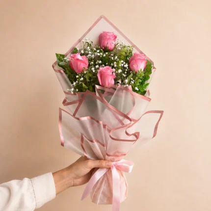 Petite Bloom Rose Bouquet in Lahore - Lahore Blooms