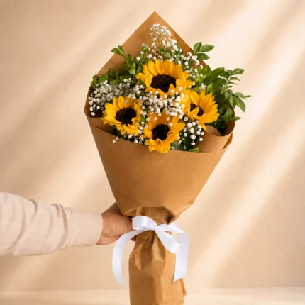 Solara Sunflower Bouquet in Lahore - Lahore Blooms